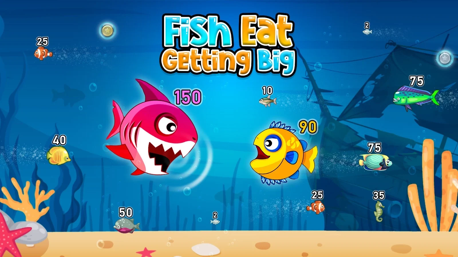 Fische essen Fisch Android Spiel APK (com.twoplayergames ...