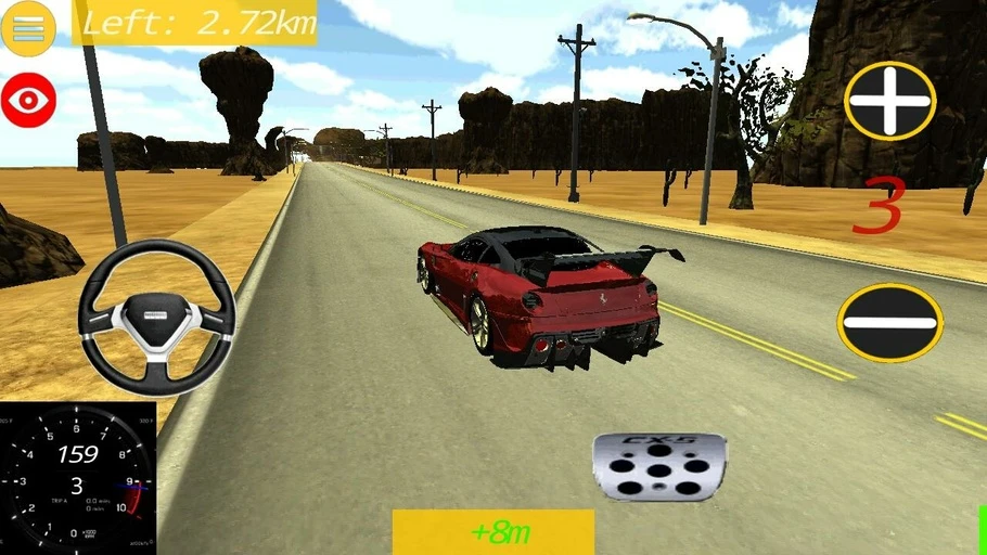 Drag racing HD Android Juego APK por olzhass