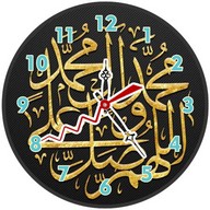 Calligraphy Clock Live Wallpaper