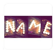 Photo Designer - Write your name with shapes