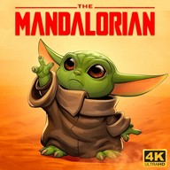 Baby Yoda Wallpaper HD 4K – The Mandalorian