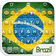 Brazil Emoji Keyboard Theme