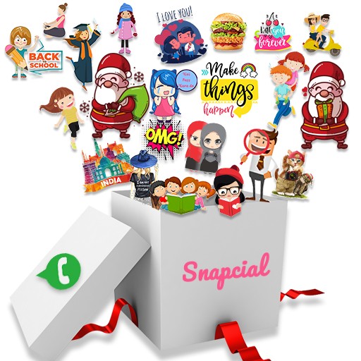 Stickers For Whatsapp Sticker Maker Android App Apk Com Wastickers Wastickerapps Par Snapcial Telecharger Sur Phoneky