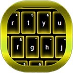 Yellow Neon Keyboard GO