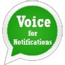 Voice for Notifications