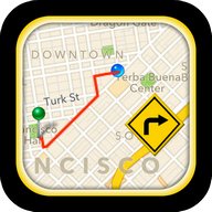 GPS Trasa jazdy - Offline Mapy miasta i kierunki