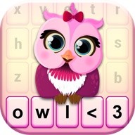 Cute Owl Keyboard Theme