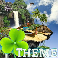 Theme Tropical GO Launcher EX