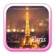 Eiffel Tower theme: Love Paris Launcher themas