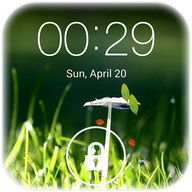 Spring live wallpaper lock