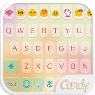 Candy Color Emoji Keyboard