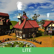Cartoon Village 3D Live Wallpaper Lite