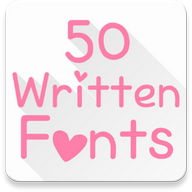 Fonts for FlipFont 50 Written