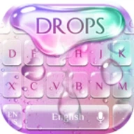 Colorful Water keyboard