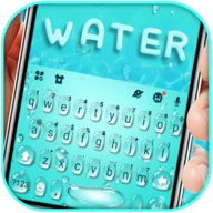 Water Drops Keyboard Theme