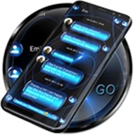 SMS Theme Sphere Blue - black