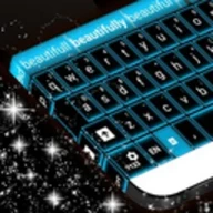 Blue Neon GO Keyboard