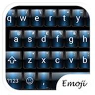 Emoji Keyboard Dusk Blue Theme