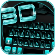 Next Tech 3d Keyboard Theme