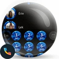 Shading Blue Dialer Theme