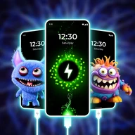 Battery Charging Animation 3D