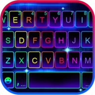 Neon Led Keyboard Theme