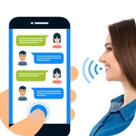 Write SMS by voice: Voice SMS