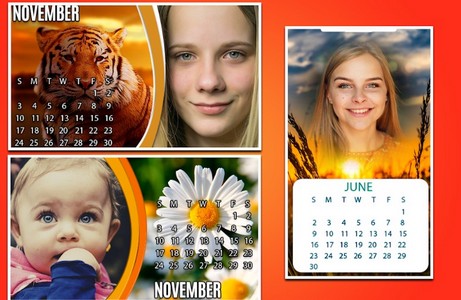 Calendar 2019 Photo Frame Wallpaper Portrait