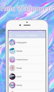 Holographic Wallpapers