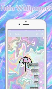 Holographic Wallpapers