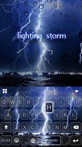 Lightingstorm Keyboard Theme