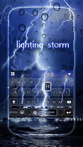 Lightingstorm Keyboard Theme