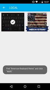 American Keyboard Theme