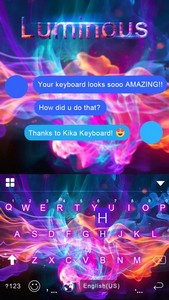 Luminous Kika Keyboard Theme