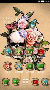 Tattoo Design Theme: Skull wallpaper HD