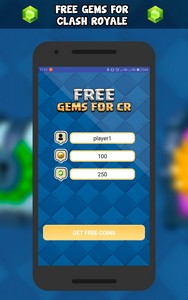 Free Gems For Clash Royale 19 Android App Apk Com Sotofware Freegems By Sotofware Computers Download On Phoneky