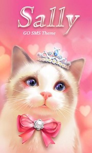 (FREE) GO SMS PRO SALLY THEME