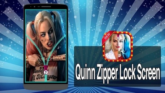 Quinn Zipper Lock Screen