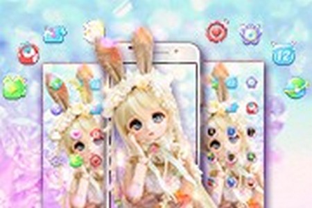 Cute Girl Theme: Princess Doll Girly wallpaper HD