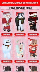Christmas Skins for Minecraft PE