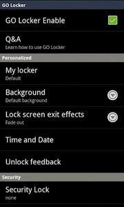 GO Locker - theme & wallpaper
