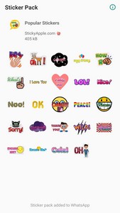 Popular Stickers (for WhatsApp)