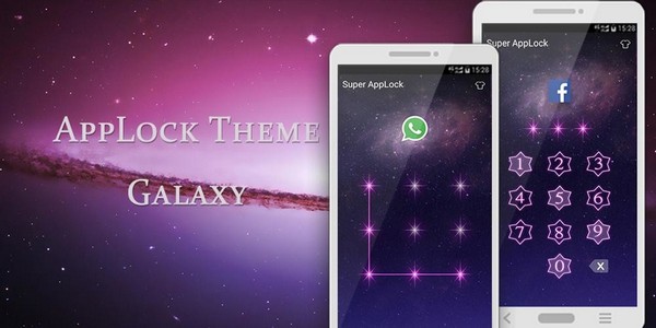 Applock Theme Galaxy