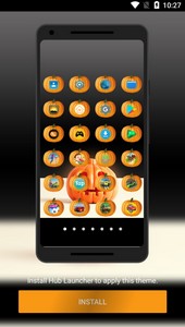 Pumpkin Halloween Theme - Wallpapers and Icons