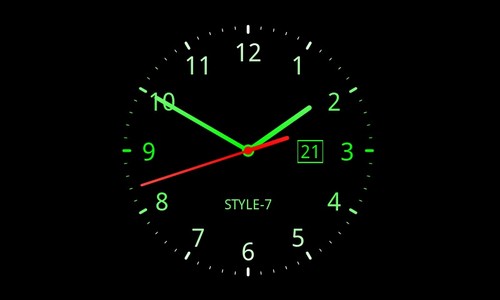 Analog Clock-7