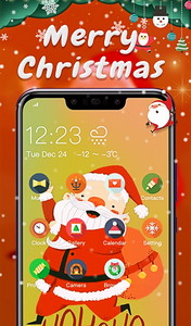 Cute Santa Claus Theme | Xmas Merry Christmas