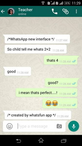Fake whatsapp chat android