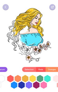 Colorme Boyama Kitabi Android Uygulamasi Apk Com Adult Coloring Book Pages Dot To Dot S R O Tarafindan Sunuluyor Phoneky Den Telefonunuza Indirin