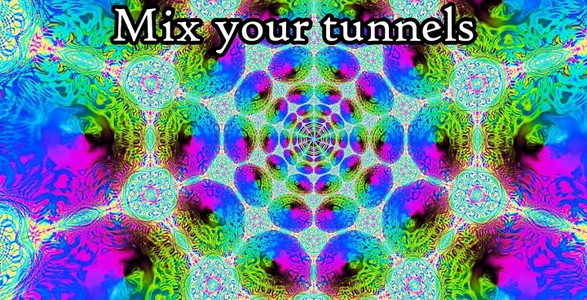 Morphing Tunnels- Trance & chill out visualizer