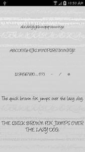 Fonts - Sexy for FlipFont Free